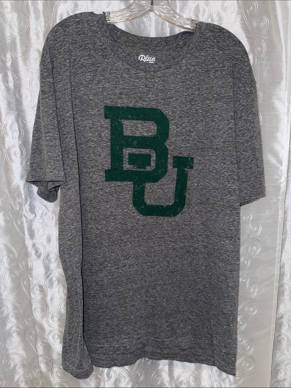 NCAA Blue 84 Baylor Bears BU Logo T-Shirt Men’s Size XL 🔥 G6